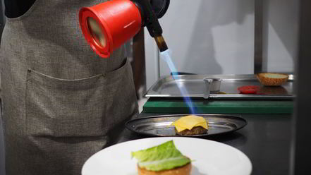 Рецепт мраморного чизбургера