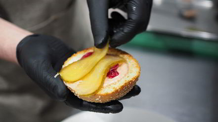 Рецепт мраморного чизбургера