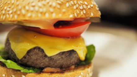 Рецепт мраморного чизбургера