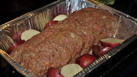 Рецепт мясного хлеба-чизбургера