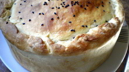 Рецепт мясного пирога чизбургер