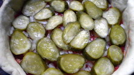 Рецепт мясного пирога чизбургер