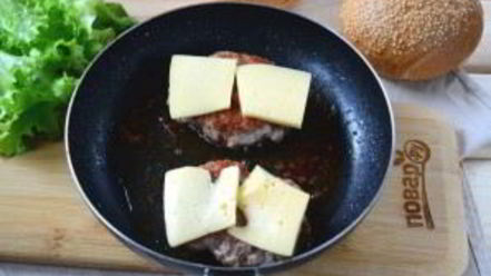 Рецепт завтрака в чизбургере