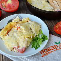 Закуска из яиц