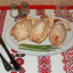 Рецепт Фаршированного кальмара с рисом и яйцом