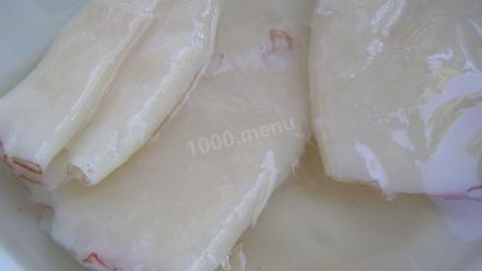 Рецепт фаршированных кальмаров с рисом и яйцом