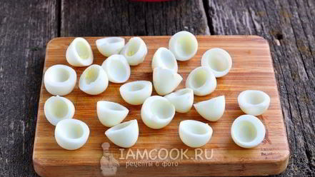 Рецепт фаршированных перепелиных яиц