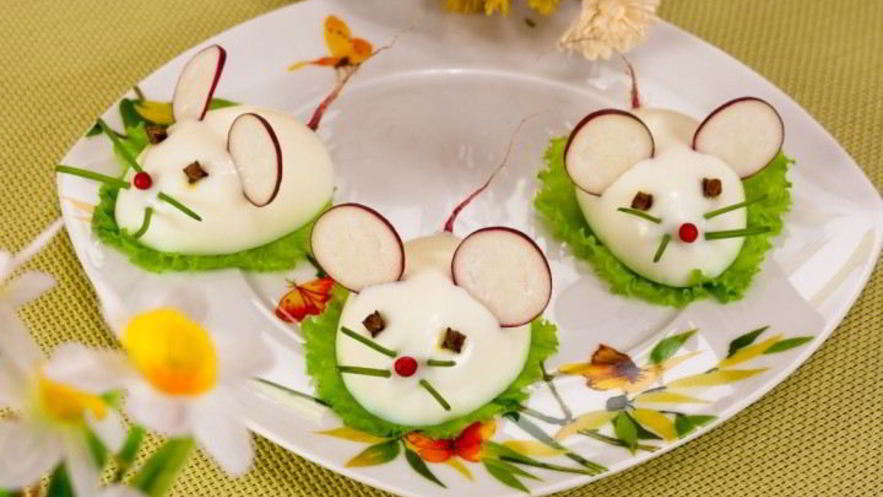 Рецепт фаршированных яиц крысята