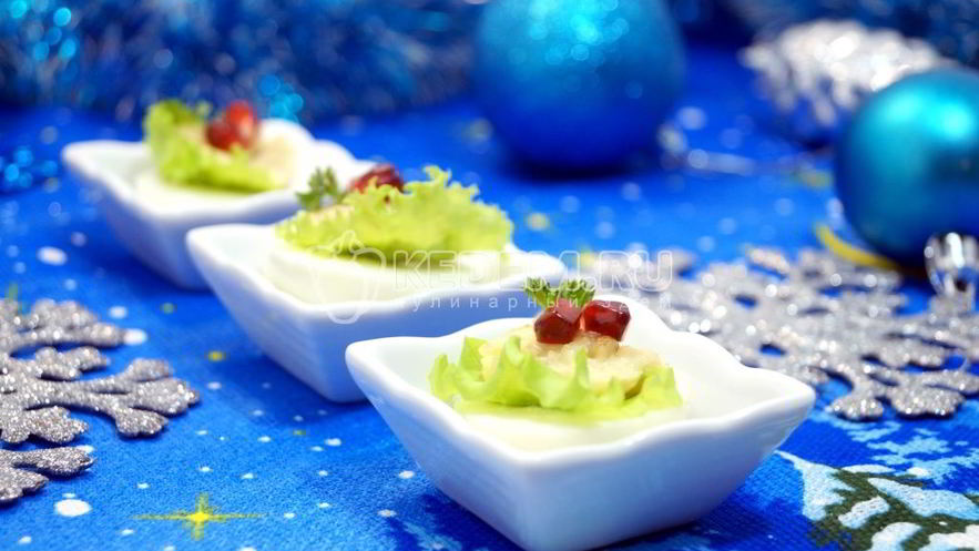 Рецепт фаршированных яиц на праздничный стол