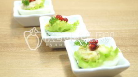 Рецепт фаршированных яиц на праздничный стол