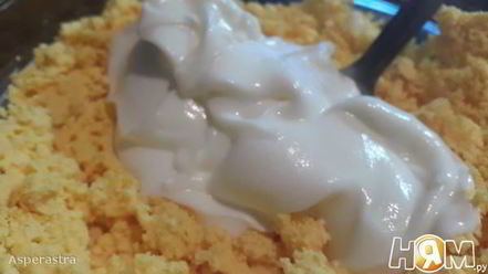 Рецепт фаршированных яиц пчелки