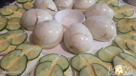 Рецепт фаршированных яиц пчелки