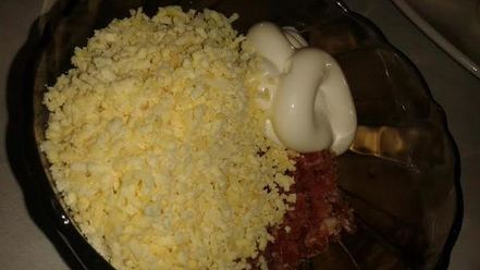 Рецепт фаршированных яиц перекус