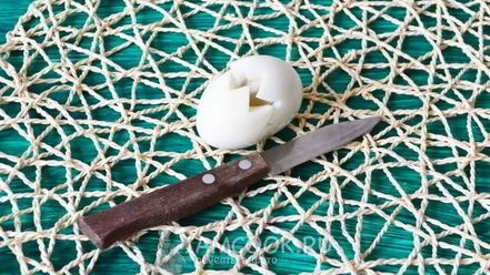 Рецепт фаршированных яиц цыплята