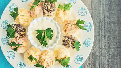 Рецепт Фаршированных яиц