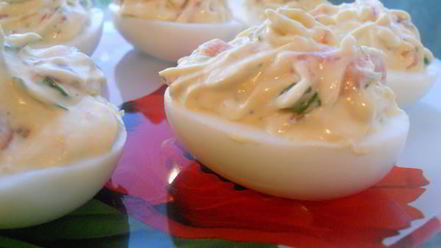 Рецепт яиц фаршированных дьявольских