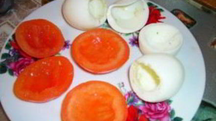 Рецепт яиц фаршированных грибная полянка