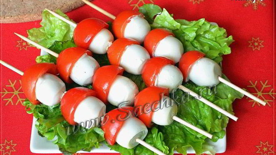 Рецепт яиц, фаршированных маслинами