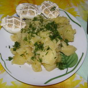 Рецепт Яиц, фаршированных паштетом