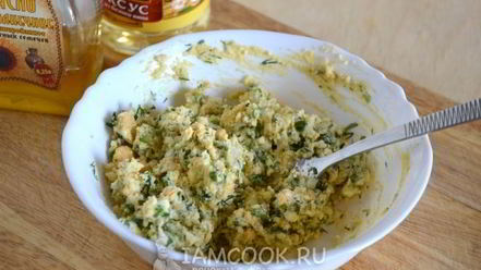 Рецепт яиц, фаршированных сельдью с горчичной заправкой