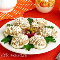 Рецепт Яиц, фаршированных шпротами