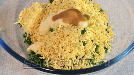 Рецепт яиц фаршированных сыром