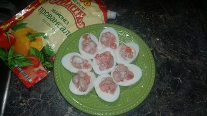 Рецепт Яиц фаршированных