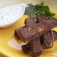 Рецепт Бородинских гренков