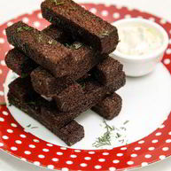 Рецепт Чесночных гренков с соусом