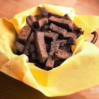 Рецепт Чесночных гренков в духовке к пиву