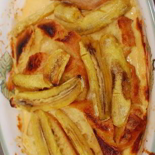 Рецепт Французских гренков с бананами и карамельным соусом