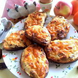 Рецепт Горячих творожных гренков