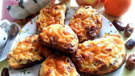 Рецепт горячих творожных гренков