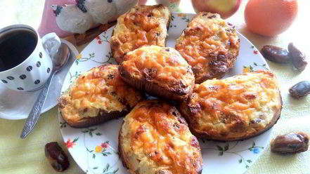 Рецепт горячих творожных гренков