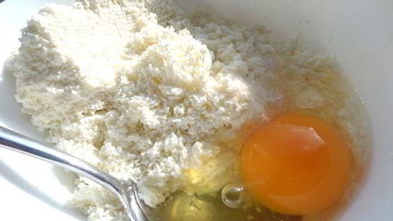 Рецепт горячих творожных гренков