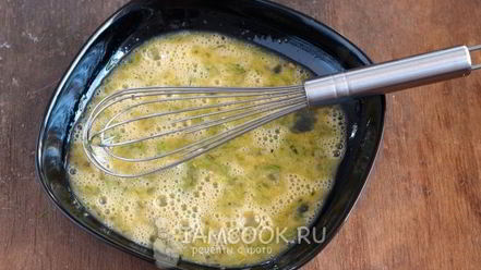 Рецепт гренков из белого хлеба с яйцом