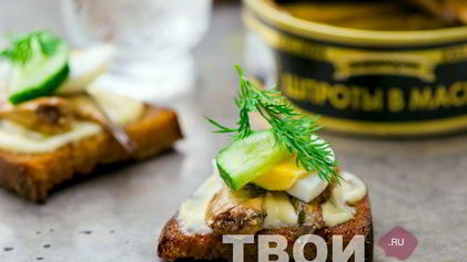 Рецепт Гренков из черного хлеба