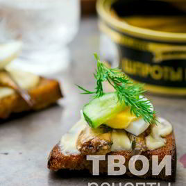 Рецепт Гренков из черного хлеба