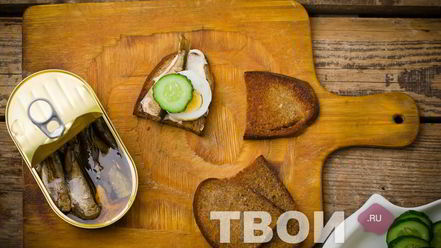 Рецепт гренков из черного хлеба