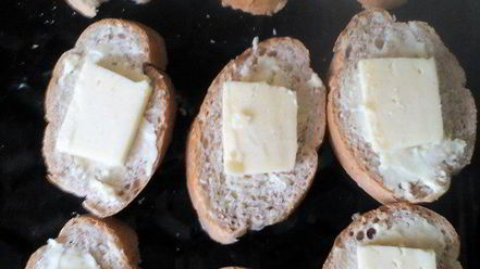 Рецепт гренков мосье