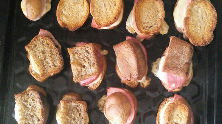 Рецепт гренков мосье