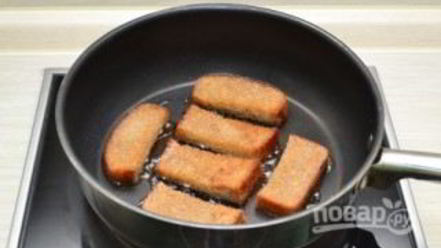 Рецепт гренков с чесноком и сыром