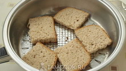 Рецепт гренков с чесноком к пиву