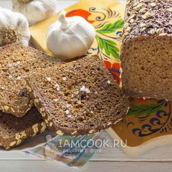 Рецепт Гренков с чесноком на сковороде