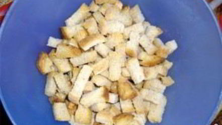 Рецепт гренков с чесноком в духовке