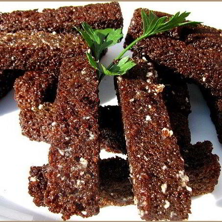 Рецепт Гренков с чесноком