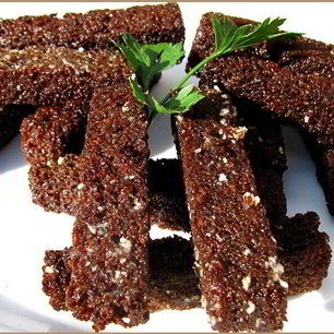 Рецепт Гренков с чесноком