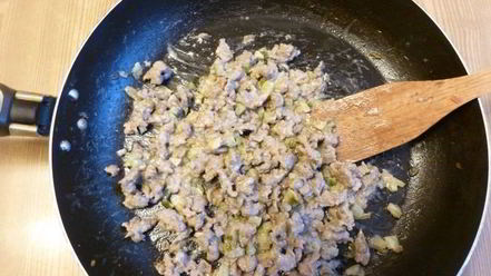 Рецепт гренков с фаршем по-татарски