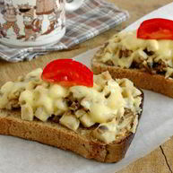 Рецепт Гренков с грибами