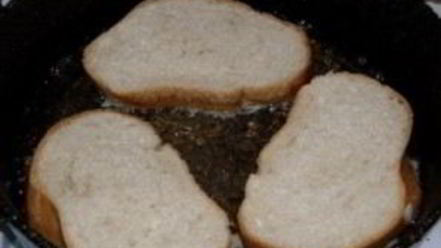 Рецепт гренков с картофелем